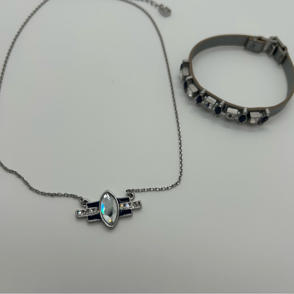 Lia Sophia First Class Necklace & Straight Away Bracelet
